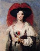Sir Thomas Lawrence Lady peel oil painting